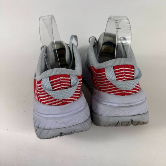 Hoka One One Carbon x Sneakers Women's 9 Gray Lace-Up Athletic Running Shoes - Picture 7 of 10